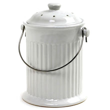 Load image into Gallery viewer, 1-Gallon Ceramic Compost Keeper