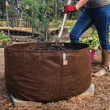 Load image into Gallery viewer, 100 Gallon Brown Fabric Planter
