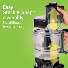 Load image into Gallery viewer, 10-CUP STACK & SNAP FOOD PROCESSOR