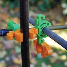 Load image into Gallery viewer, C-Bite Garden Clips, Tangerine Orange, 10-11Mm