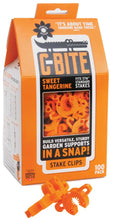 Load image into Gallery viewer, C-Bite Garden Clips, Tangerine Orange, 10-11Mm