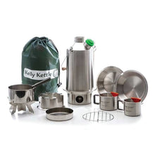 Load image into Gallery viewer, Kelly Kettle Ultimate Base Camp Kit - Stainless Steel Camp Kettle