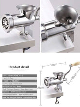 Load image into Gallery viewer, #10 Stainless Steel Clamp-On Hand Grinder