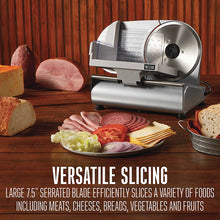 Load image into Gallery viewer, Weston 7.5" Meat/Food Slicer