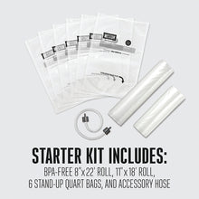 Load image into Gallery viewer, Wet & Dry Vacuum Sealer With Date Code Stamp & Starter Kit