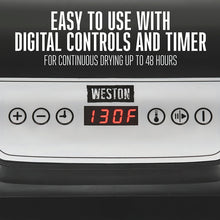 Load image into Gallery viewer, 10-Tray Digital Food Dehydrator With Oven-Style Door