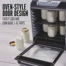 Load image into Gallery viewer, 10-Tray Digital Food Dehydrator With Oven-Style Door