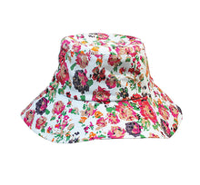 Load image into Gallery viewer, Cotton Sun Hat, Cottage Rose