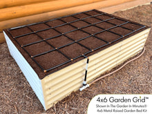 Load image into Gallery viewer, METAL RAISED GARDEN BED KITS WITH GARDEN GRIDS
