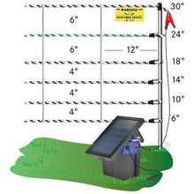 Load image into Gallery viewer, Pig QuikFence 6/30/12 Starter Kit (Black/White)