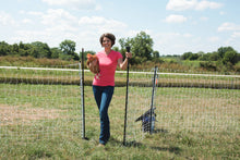 Load image into Gallery viewer, PoultryNet Gate (4ft x 48" Tall) Black/White