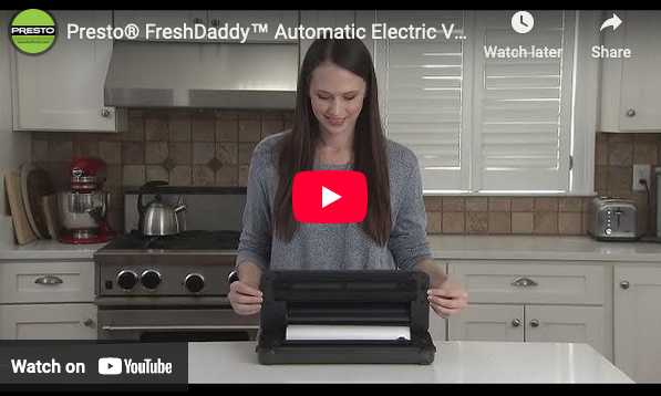 FreshDaddy™ Automatic Electric Vacuum Sealer