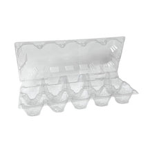 Load image into Gallery viewer, 10-Egg Carton - Clear Plastic
