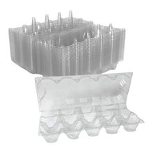 Load image into Gallery viewer, 10-Egg Carton - Clear Plastic
