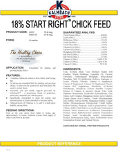 Load image into Gallery viewer, 18% All Natural Start Right Chick Crumbles - 25 lb
