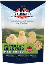 Load image into Gallery viewer, 18% All Natural Start Right Chick Crumbles Medicated - 10 lb
