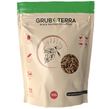 Load image into Gallery viewer, GrubTerra Black Soldier Fly Larvae | 5lb &amp; 10lb Bags
