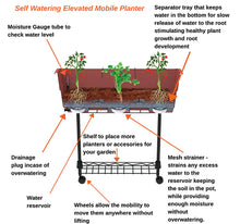 Load image into Gallery viewer, ELEVATED MOBILE PLANTER
