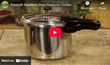 Load image into Gallery viewer, 4 Qt. Stainless Steel Pressure Cooker
