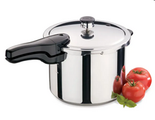 Load image into Gallery viewer, 6 Qt. Stainless Steel Pressure Cooker
