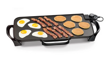 Load image into Gallery viewer, 22" Electric Griddle W/Removable Handles

