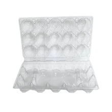 Load image into Gallery viewer, 15-Egg Carton - Clear Plastic
