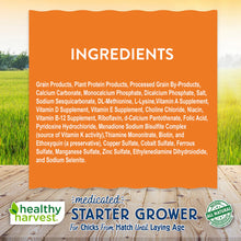 Load image into Gallery viewer, 18% Healthy Harvest Medicated Starter/Grower - 5 lb
