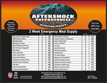 Load image into Gallery viewer, 2-Week Emergency Meal Supply
