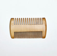 Load image into Gallery viewer, Sandalwood Beard Comb in Muslin Bag
