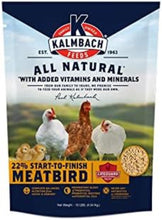 Load image into Gallery viewer, 22% ALL Natural  Start to Finish Meatbird Crumbles - 10 lb
