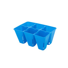 Load image into Gallery viewer, 6 Cell Plug Tray Inserts Colors
