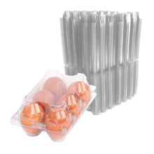 Load image into Gallery viewer, 6-Egg Carton - Clear Plastic
