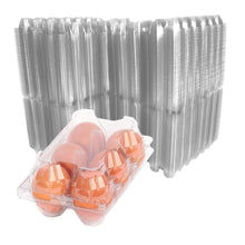 Load image into Gallery viewer, 6-Egg Carton - Clear Plastic
