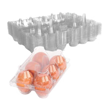 Load image into Gallery viewer, 6-Egg Carton - Clear Plastic
