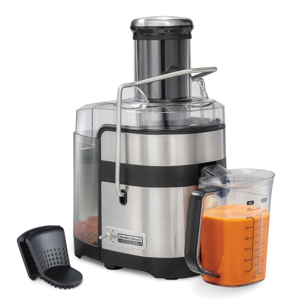 Hamilton Beach Professional Super Chute Easy Clean Juice Extractor ...