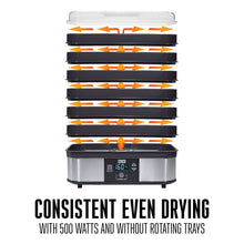 Load image into Gallery viewer, 6-Tray Digital Dehydrator
