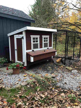 Load image into Gallery viewer, Walk-In 8 ft. Chicken Run (6&#39;6&quot;W x 7&#39;6&quot;L x 6&#39;3&quot;H)
