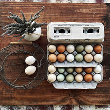 Load image into Gallery viewer, Henlay Blank Stamping Egg Cartons — 25, 90, or 250
