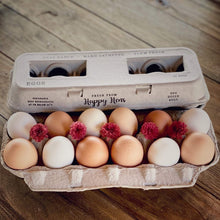 Load image into Gallery viewer, Henlay Blank Stamping Egg Cartons — 25, 90, or 250
