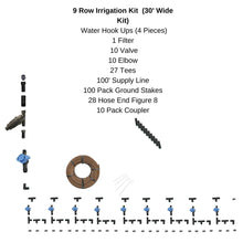 Load image into Gallery viewer, Greenhouse Drip Irrigation Kit
