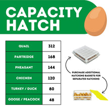 Load image into Gallery viewer, CT120 H - Egg Incubator - Hatcher Only
