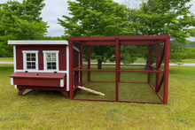 Load image into Gallery viewer, Wooden 16 Ft. Chicken Run (8’W X 16’L X 6’3”H)
