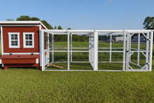 Load image into Gallery viewer, Wooden 16 Ft. Chicken Run (8’W X 16’L X 6’3”H)
