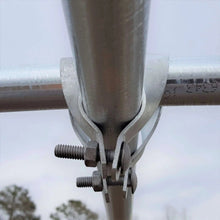 Load image into Gallery viewer, Greenhouse Cross Connectors - Galvanized Steel 1 3/8&quot;
