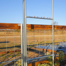 Load image into Gallery viewer, DIY Garden Tool Organizer Kit — For 1 ⅜" Fence Rail Pipe
