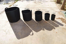 Load image into Gallery viewer, Grow Bags - 2 to 50 Gallon - Black
