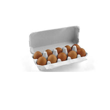 Load image into Gallery viewer, 10-Egg Cartons - Natural Pulp, Flat Top Blank
