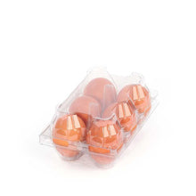 Load image into Gallery viewer, 6-Egg Carton - Clear Plastic
