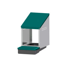 Load image into Gallery viewer, EggHouse Galvanized Nesting Box (Up to 10 Birds)
