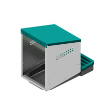 Load image into Gallery viewer, EggHouse Galvanized Nesting Box (Up to 10 Birds)
